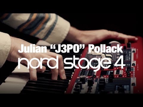 Julian &quot;J3PO&quot; Pollack showcasing the Nord Stage 4
