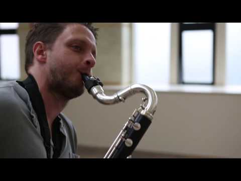 Gareth Davis: Anatomy Rooms Aberdeen - bass clarinet solo