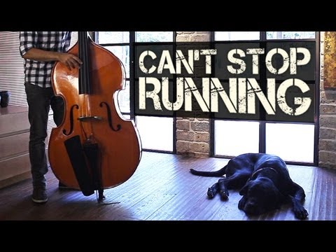 Can&#039;t Stop Running - Percussive Double Bass Solo - Adam Ben Ezra