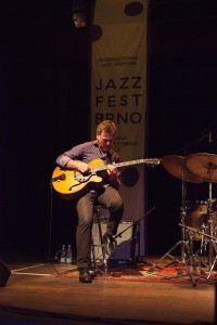 Larry Goldings, Peter Bernstein, Bill Stewart Trio. JazzfestBrno 2014