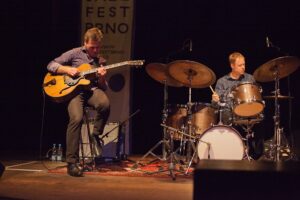 Larry Goldings, Peter Bernstein, Bill Stewart Trio. JazzfestBrno 2014
