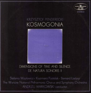 Penderecki – Kosmogonia